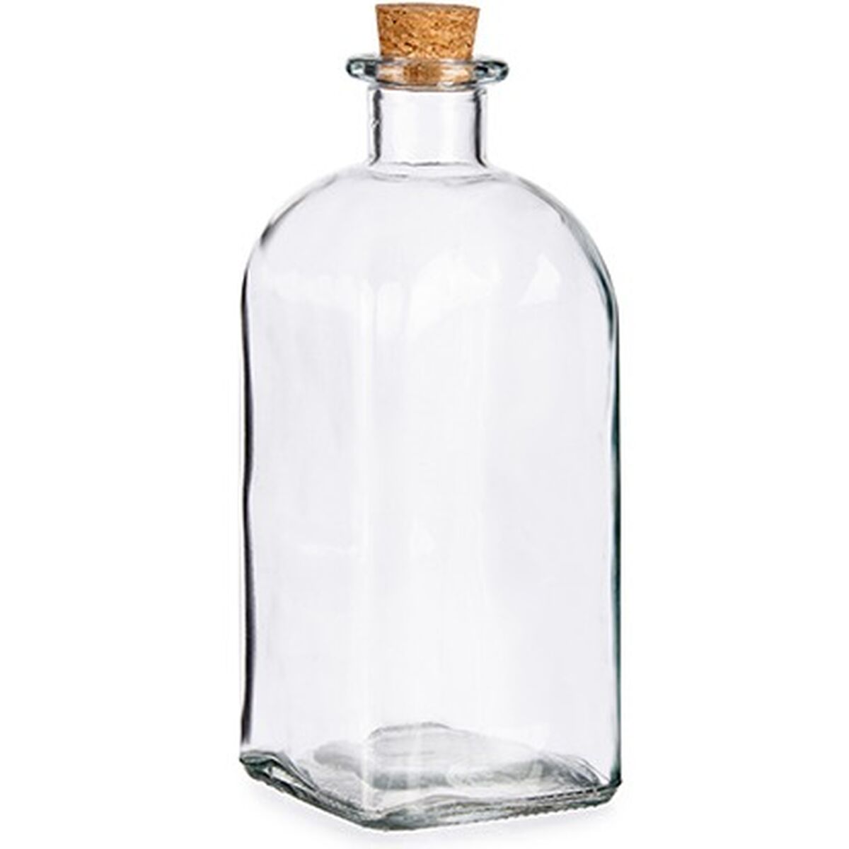 Burk Propp Kork Glas 1 L 9 x 22 x 9 cm (6 antal) - 2