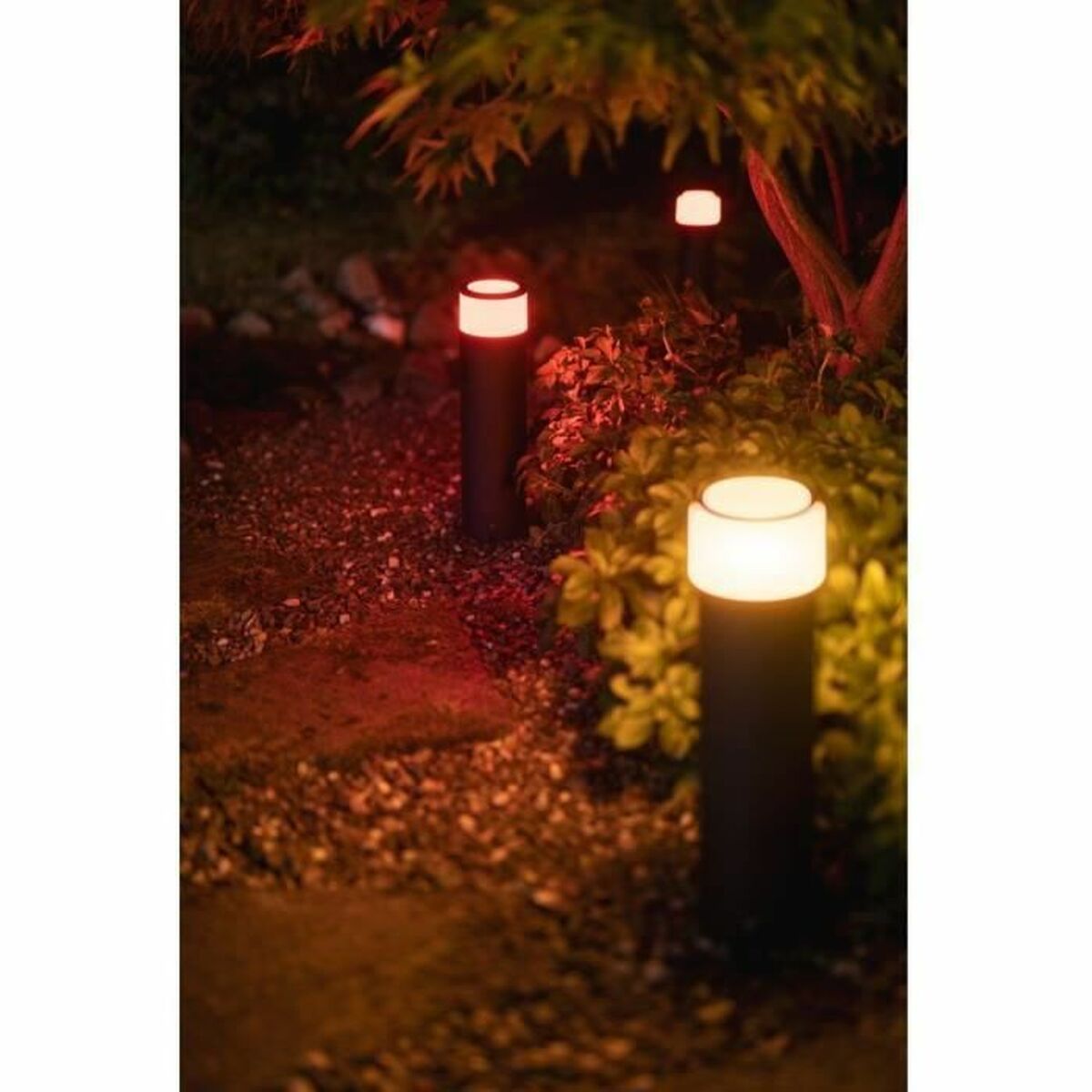 LED bollard light Philips Calla Svart Metall Aluminium (6500 K) - 2
