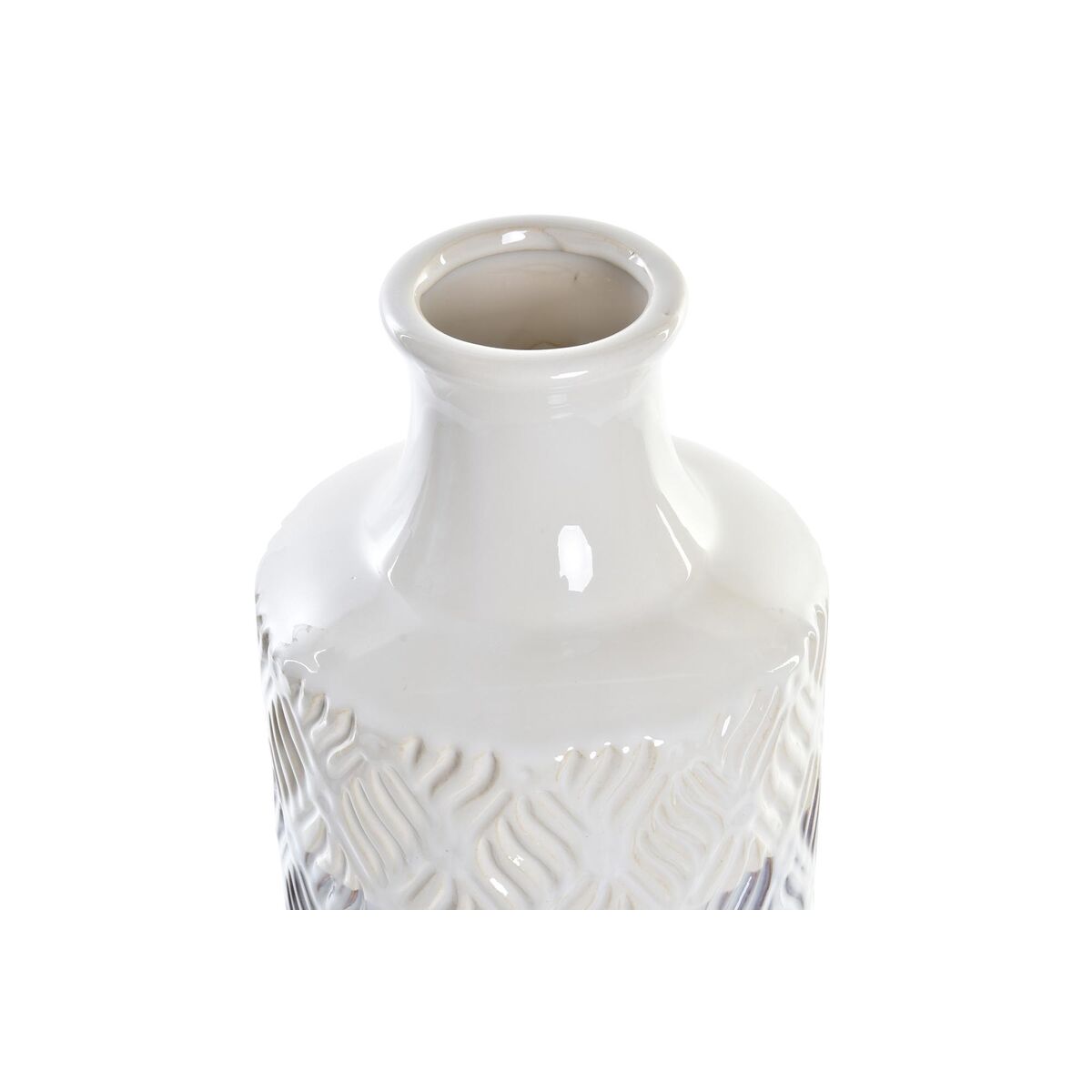 Vas DKD Home Decor Porslin Blå Dvobarvna 15 x 15 x 46 cm Medelhavs - 2