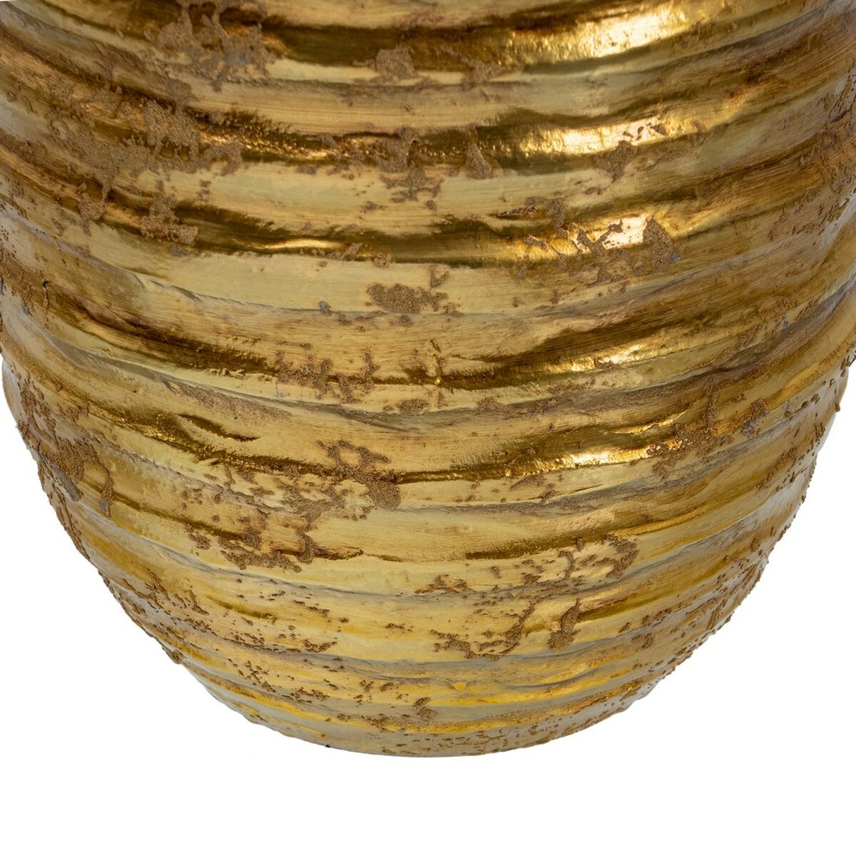 Vas 24 x 24 x 60 cm Keramik Gyllene - 2