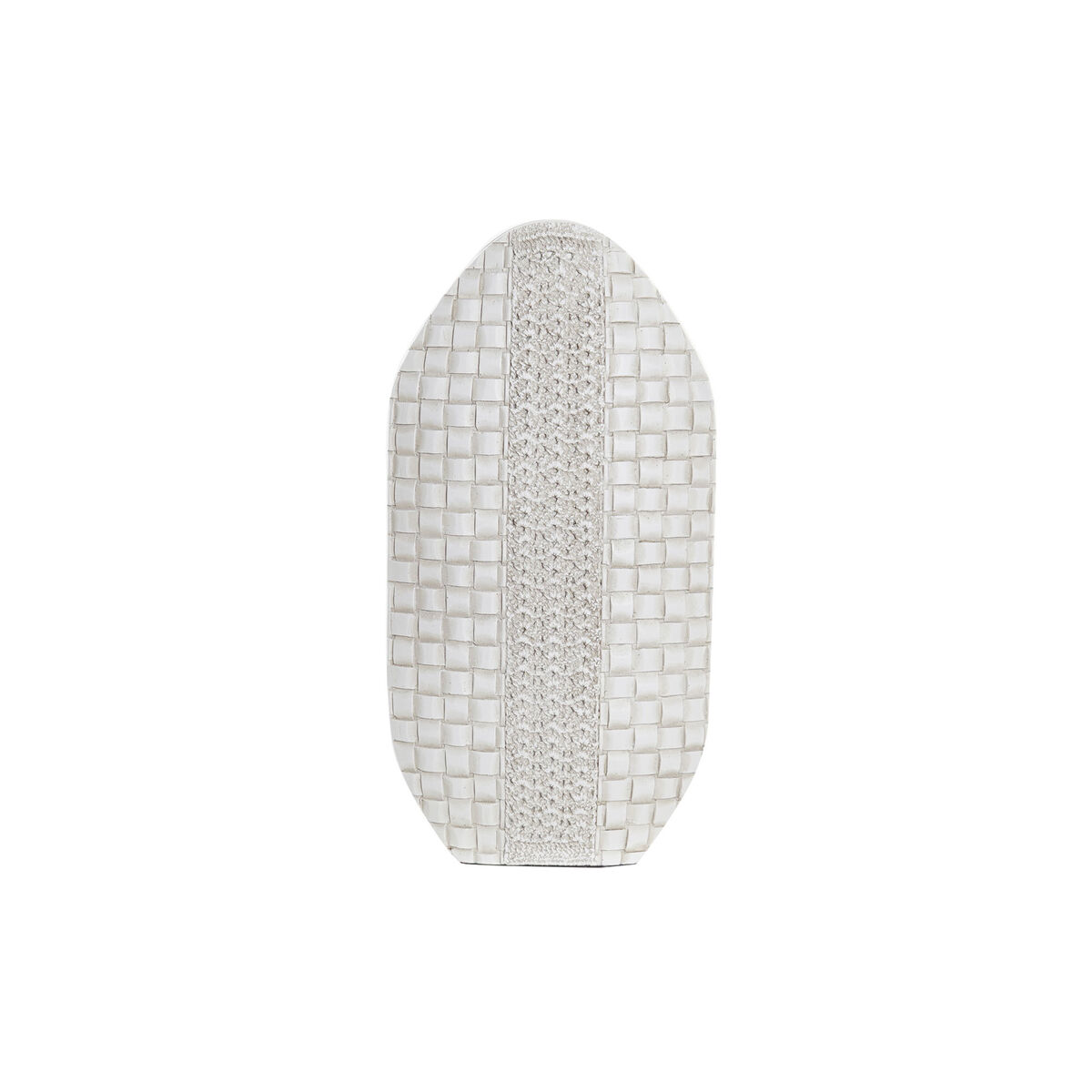 Vas DKD Home Decor 18 x 8 x 36 cm Vit Harts Modern