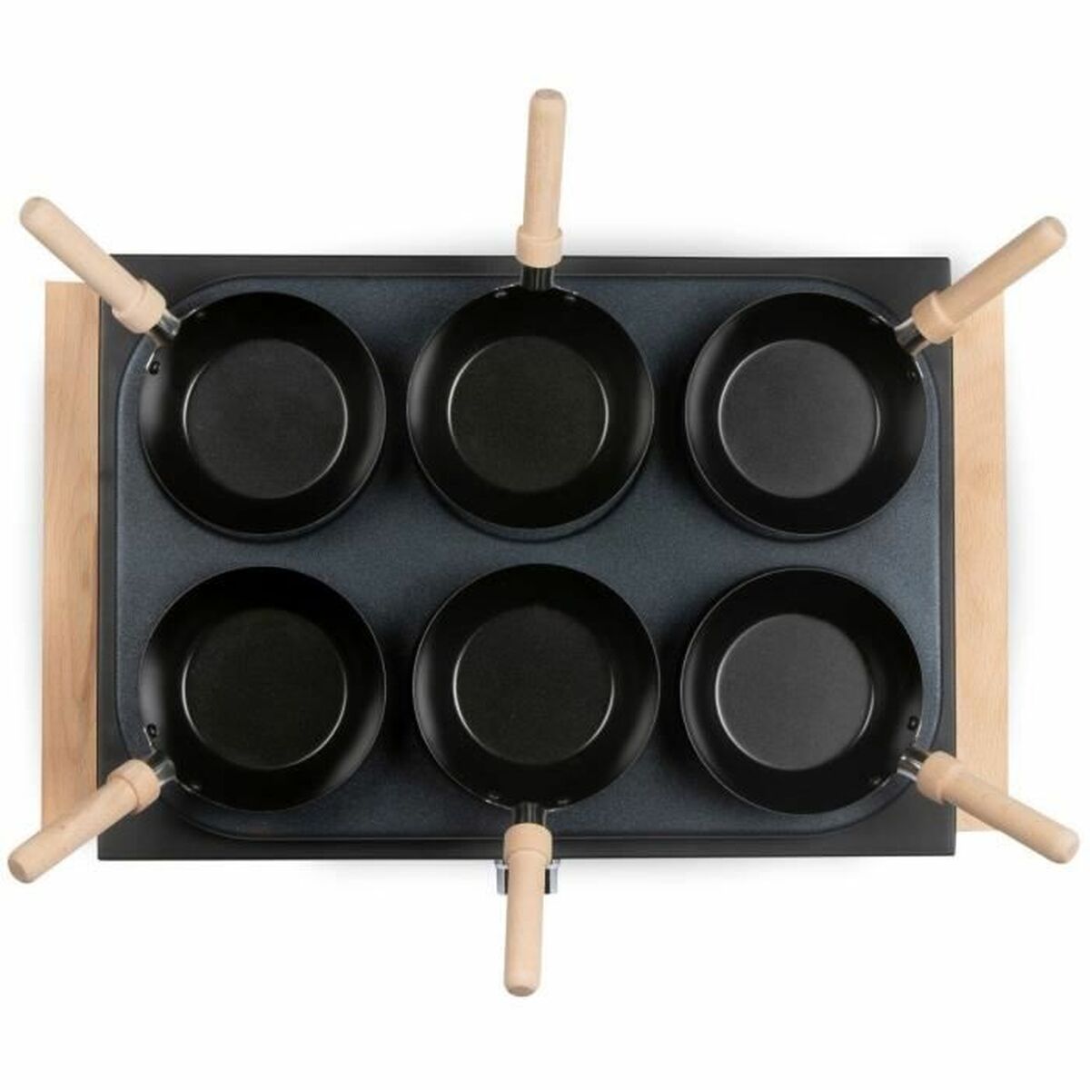 Pannkaksmaskin DOMO DO8716W Svart 1000 W