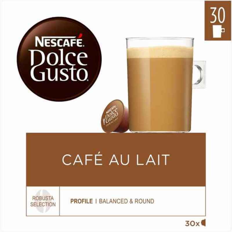 Kaffekapslar Nescafé Dolce Gusto Cafe Au Lait 1 antal 30 antal - 2