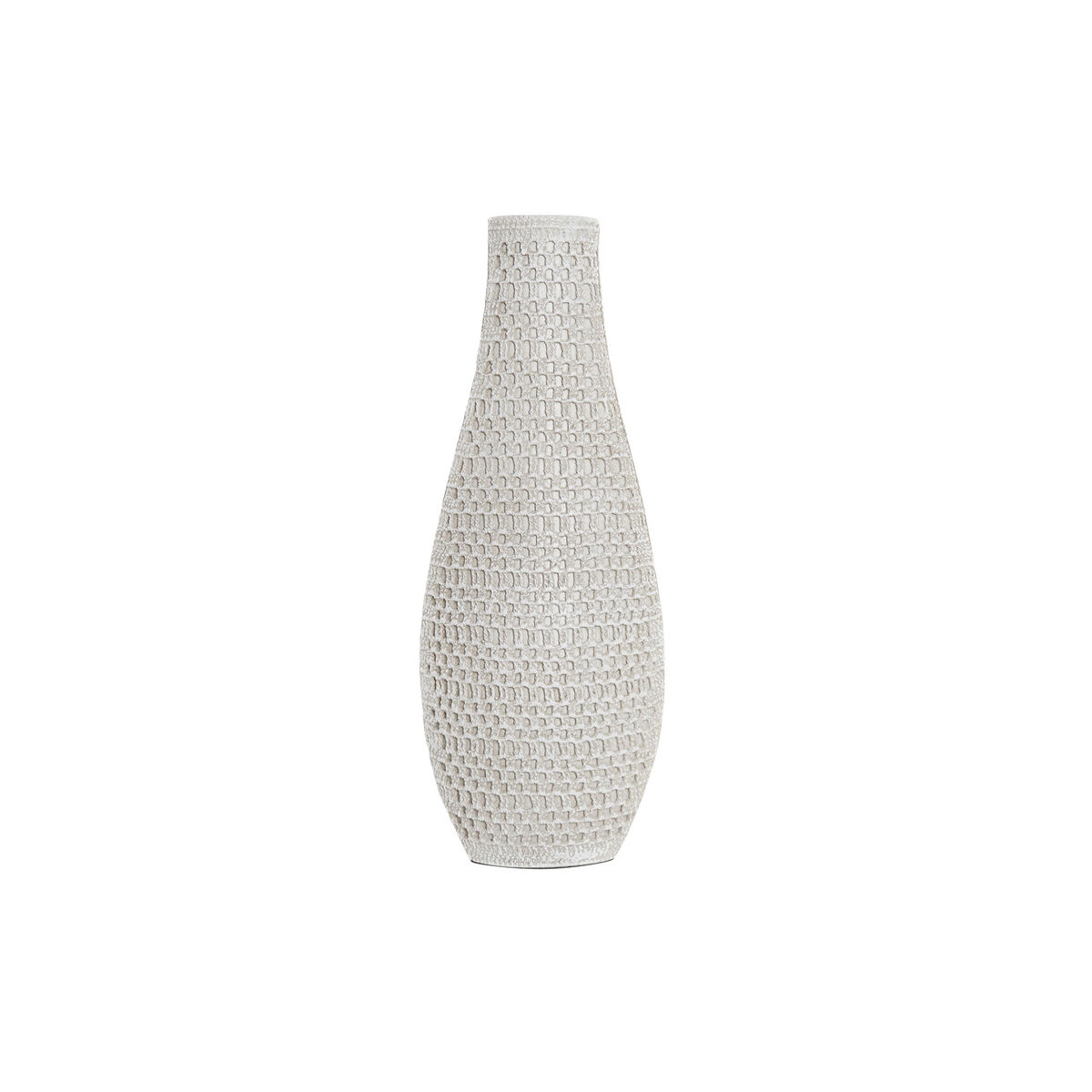 Vas DKD Home Decor Vit Harts Modern 14 x 7 x 37 cm - 4