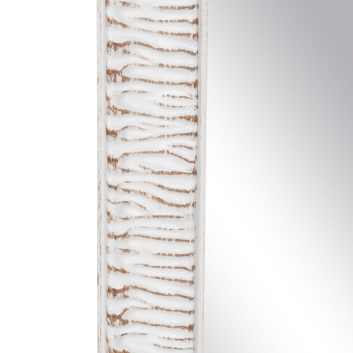 Väggspegel 53 x 2 x 154 cm Vit - 3