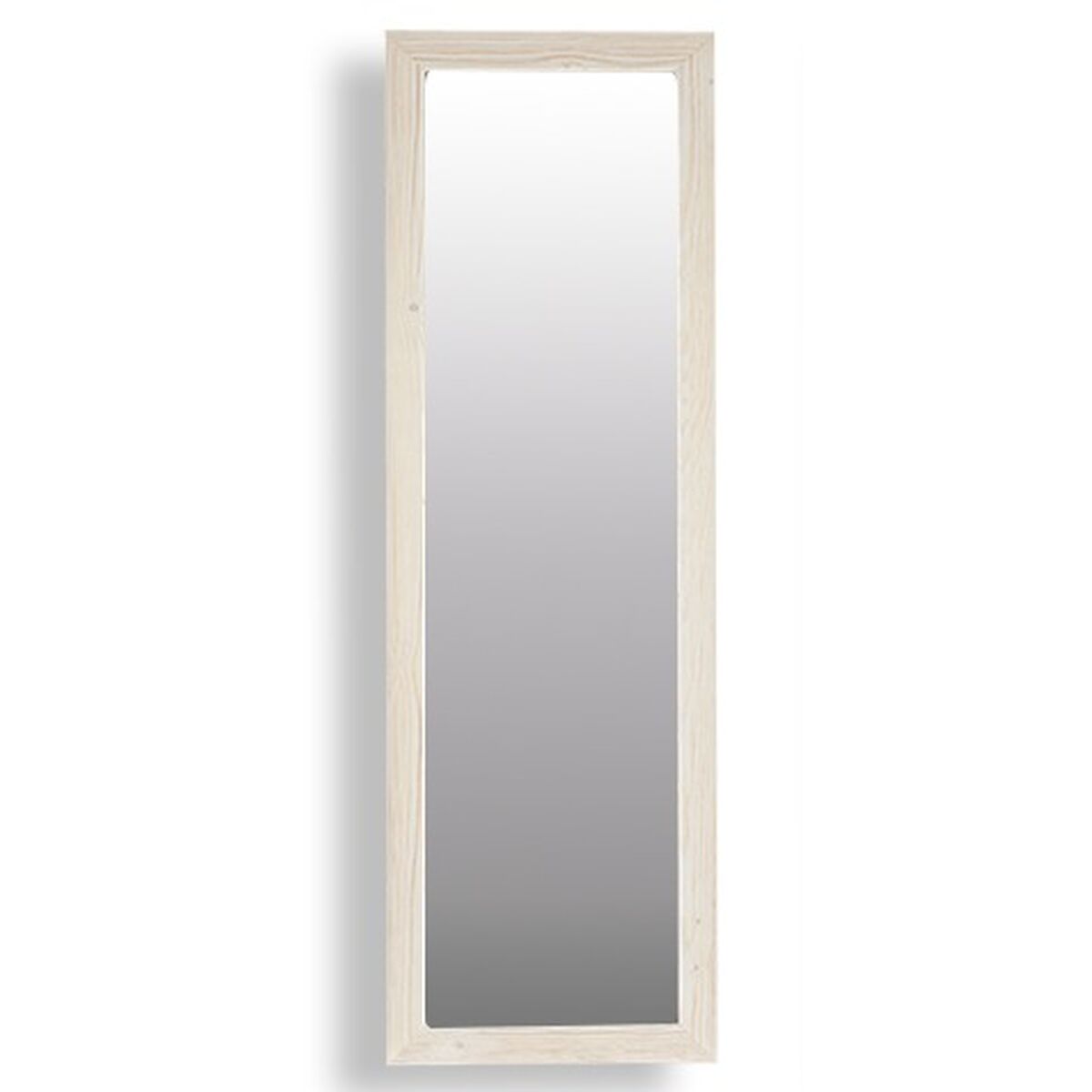 Väggspegel Canada Vit Trä Glas 48 x 150 x 2 cm (2 antal) - 2