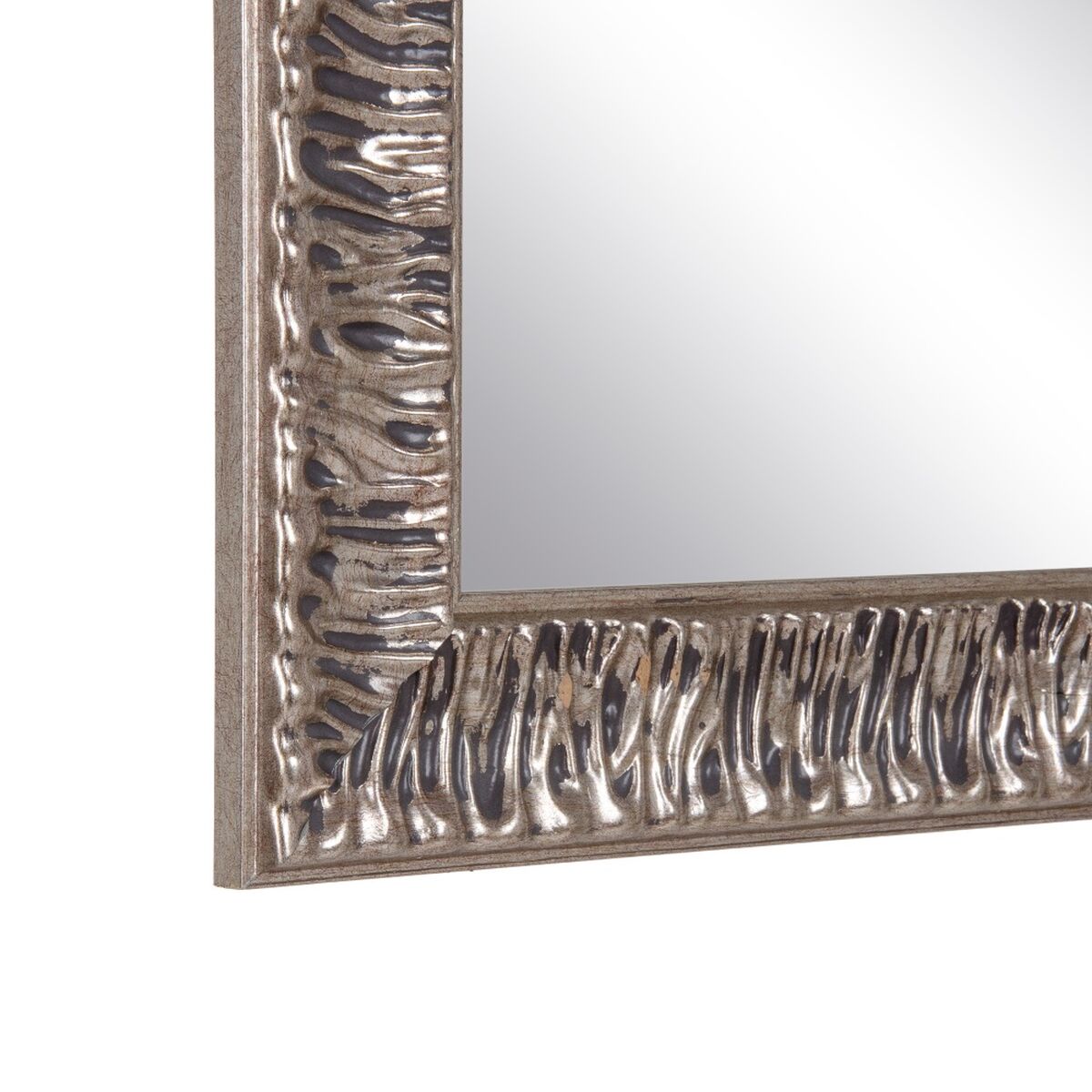 Väggspegel 64 x 3 x 84 cm Silver DMF - 3