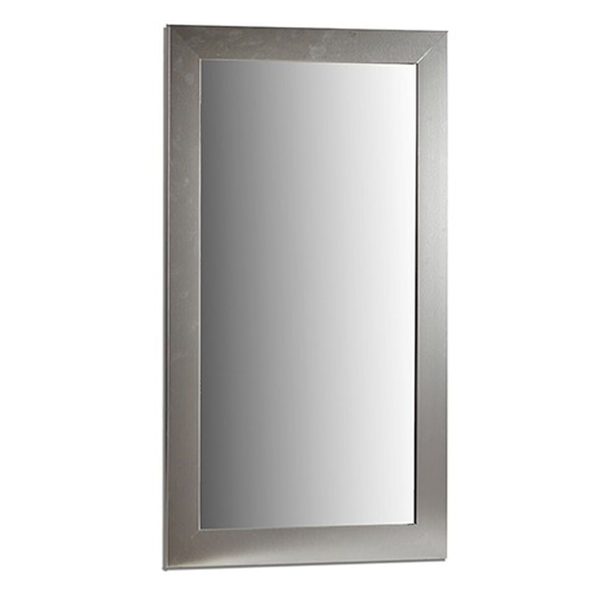 Väggspegel Silvrig Trä Glas 64,5 x 1,5 x 84,5 cm (2 antal) - 2