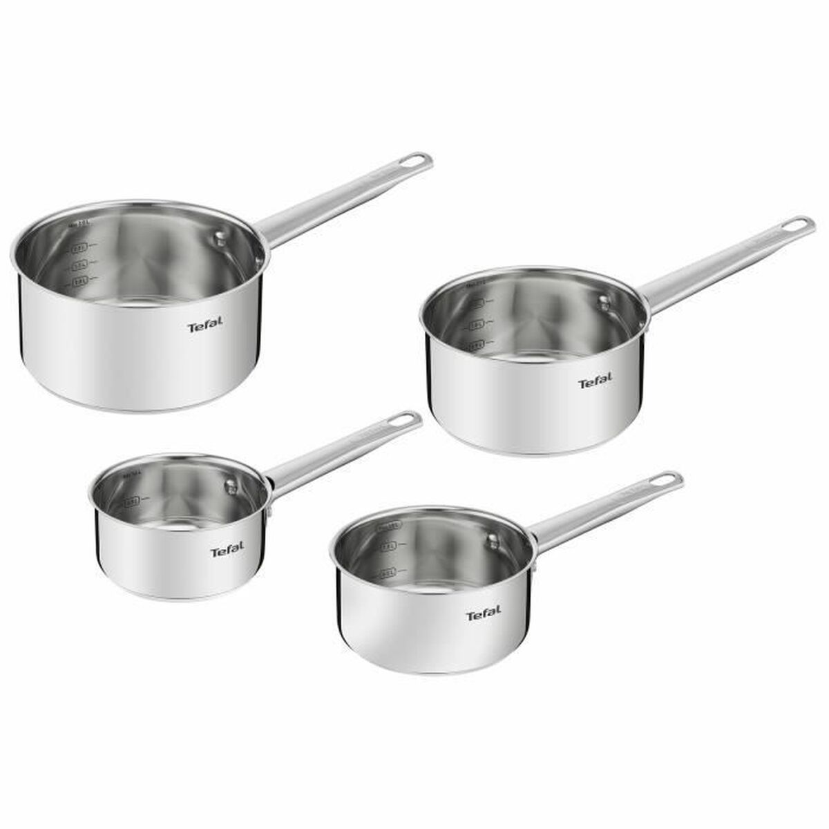 Kokpanna Tefal B921S404  Ø 18 cm Ø 14 cm Ø 20 cm Ø 16 cm Rostfritt stål 4 Delar