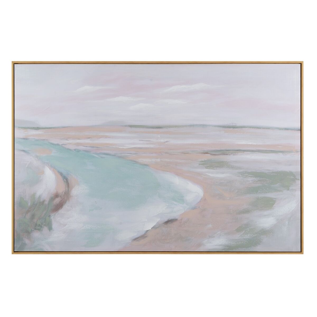 Tavla 120 x 3,5 x 80 cm Kanvas Landskap polystyren