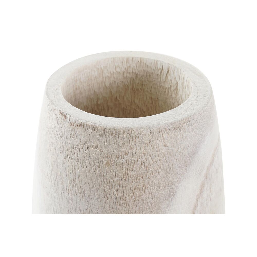 Vas DKD Home Decor Brun Naturell 13 x 13 x 25 cm - 2