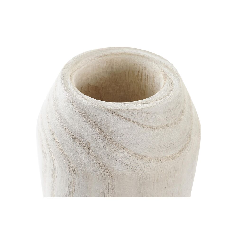 Vas DKD Home Decor Brun Naturell 11 x 11 x 22 cm - 2