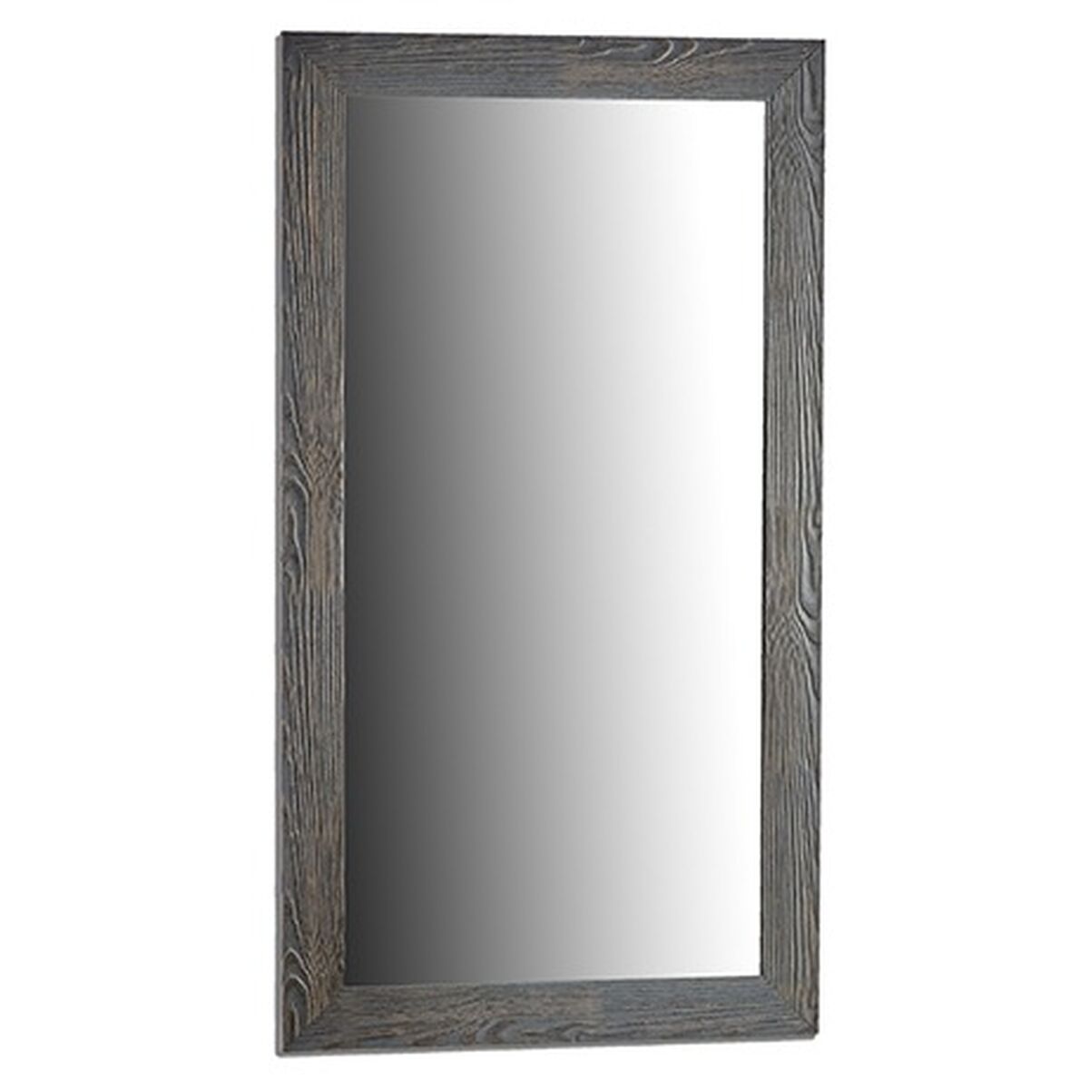 Väggspegel Grå Trä Glas 75,5 x 135,5 x 1,5 cm (2 antal) - 2