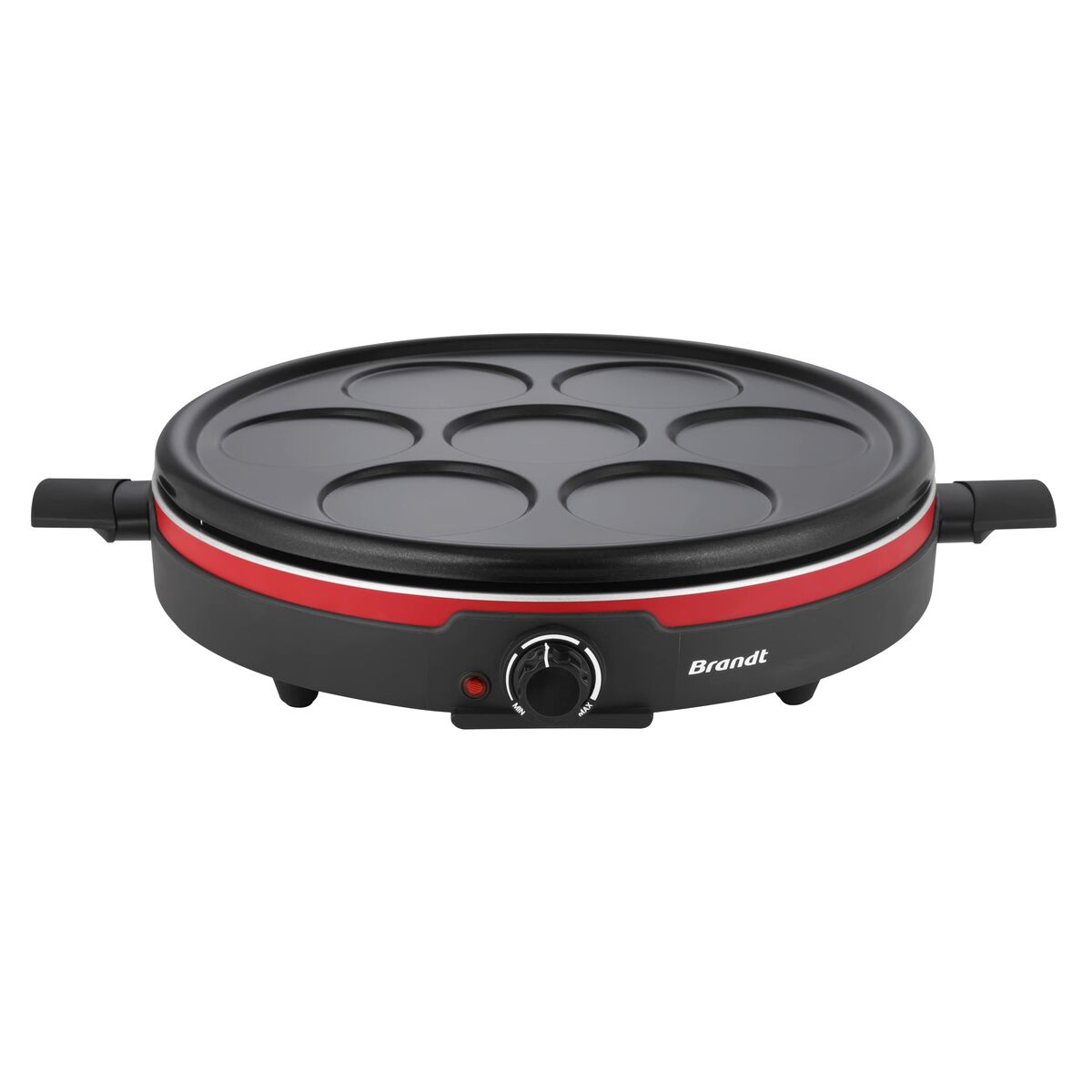 Pannkaksmaskin Brandt Svart - 2