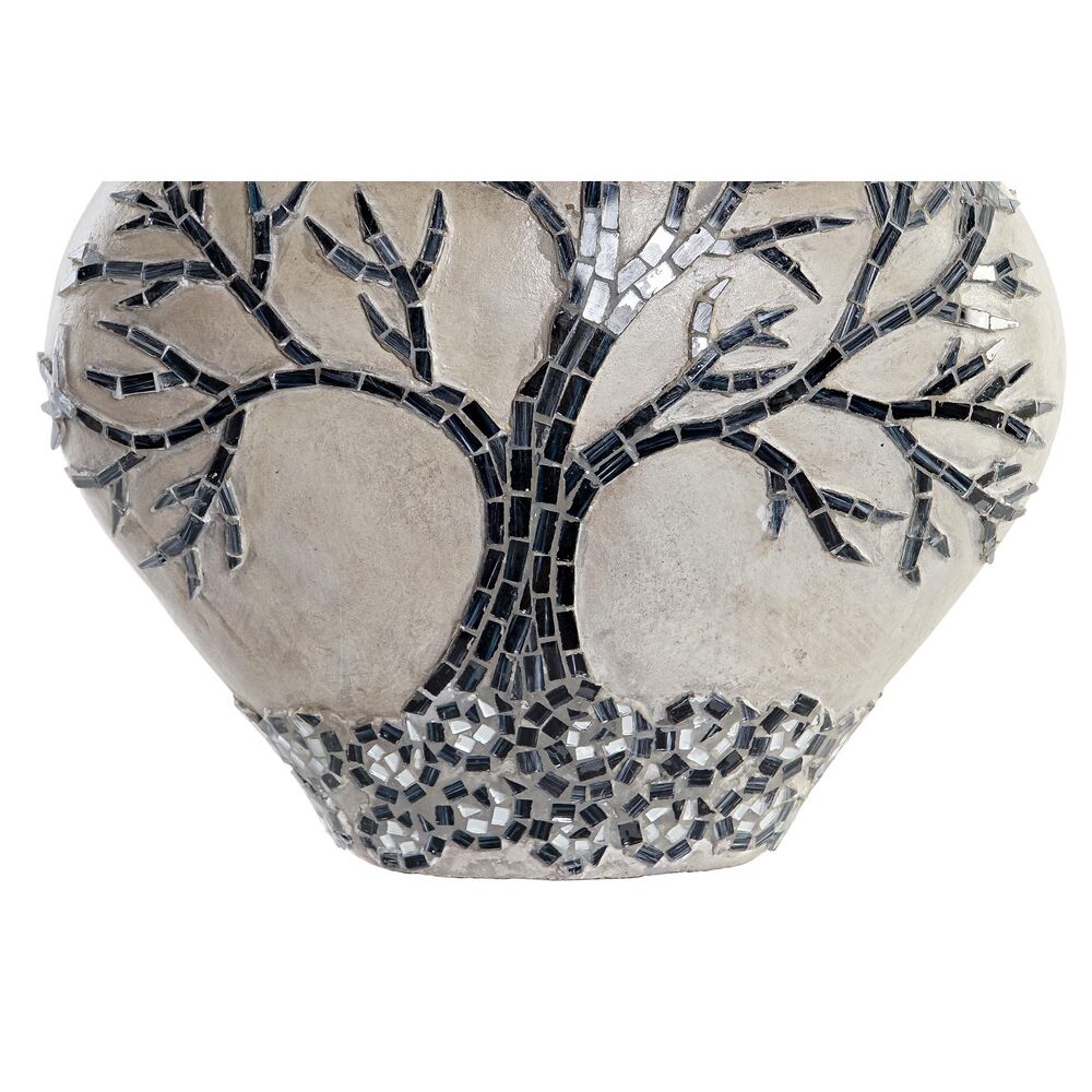 Vas DKD Home Decor Träd Glas Svart Beige Terrakota n (30 x 15 x 33,5 cm) - 3