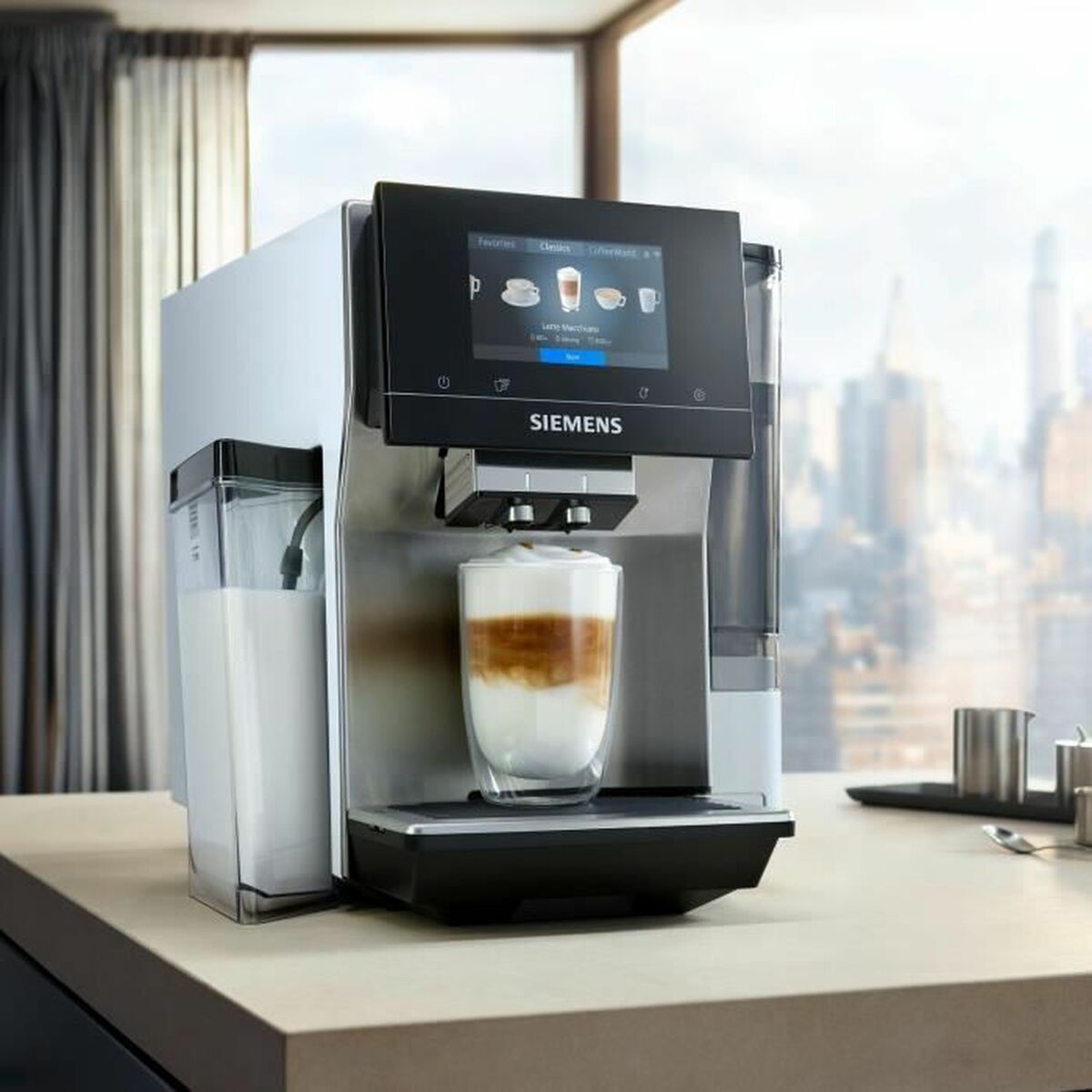 Superautomatisk kaffebryggare Siemens AG TQ705R03 1500 W Svart 1500 W - 4