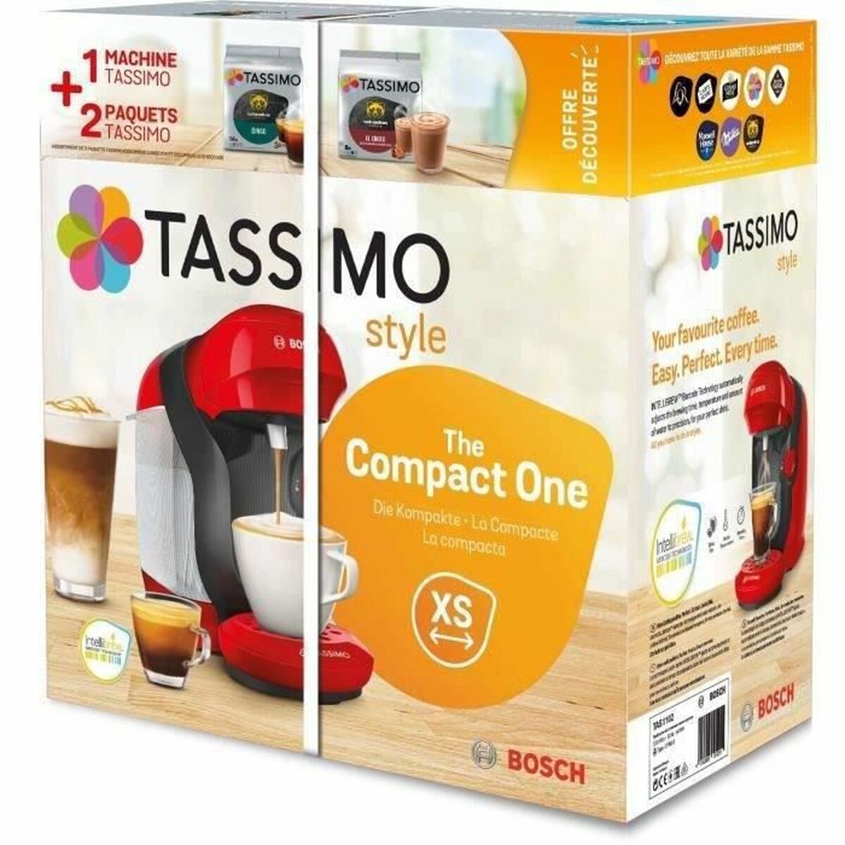Kaffekapslar BOSCH Tassimo Red - 2