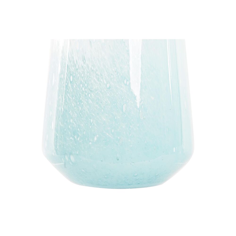 Vas DKD Home Decor Blå Glas Medelhavs 20 x 20 x 46 cm - 3