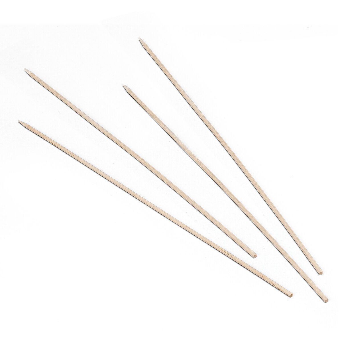 Set med grillspett för barbecue Algon 250 x 2,5 mm Bambu (100 antal)