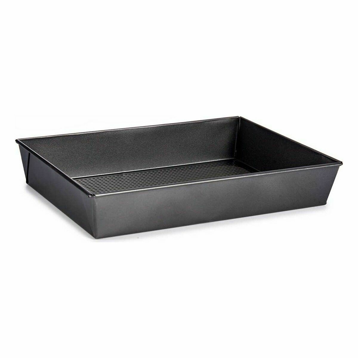 Rektangulär bakform Mörkgrå Metall 24 x 6,5 x 36,5 cm (24 antal) - 2