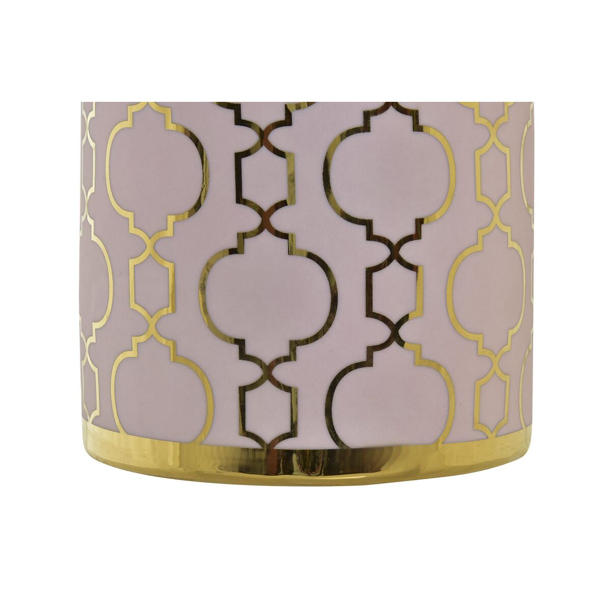Vas DKD Home Decor Porslin Rosa Gyllene Orientalisk 14 x 14 x 32 cm Kromad - 2