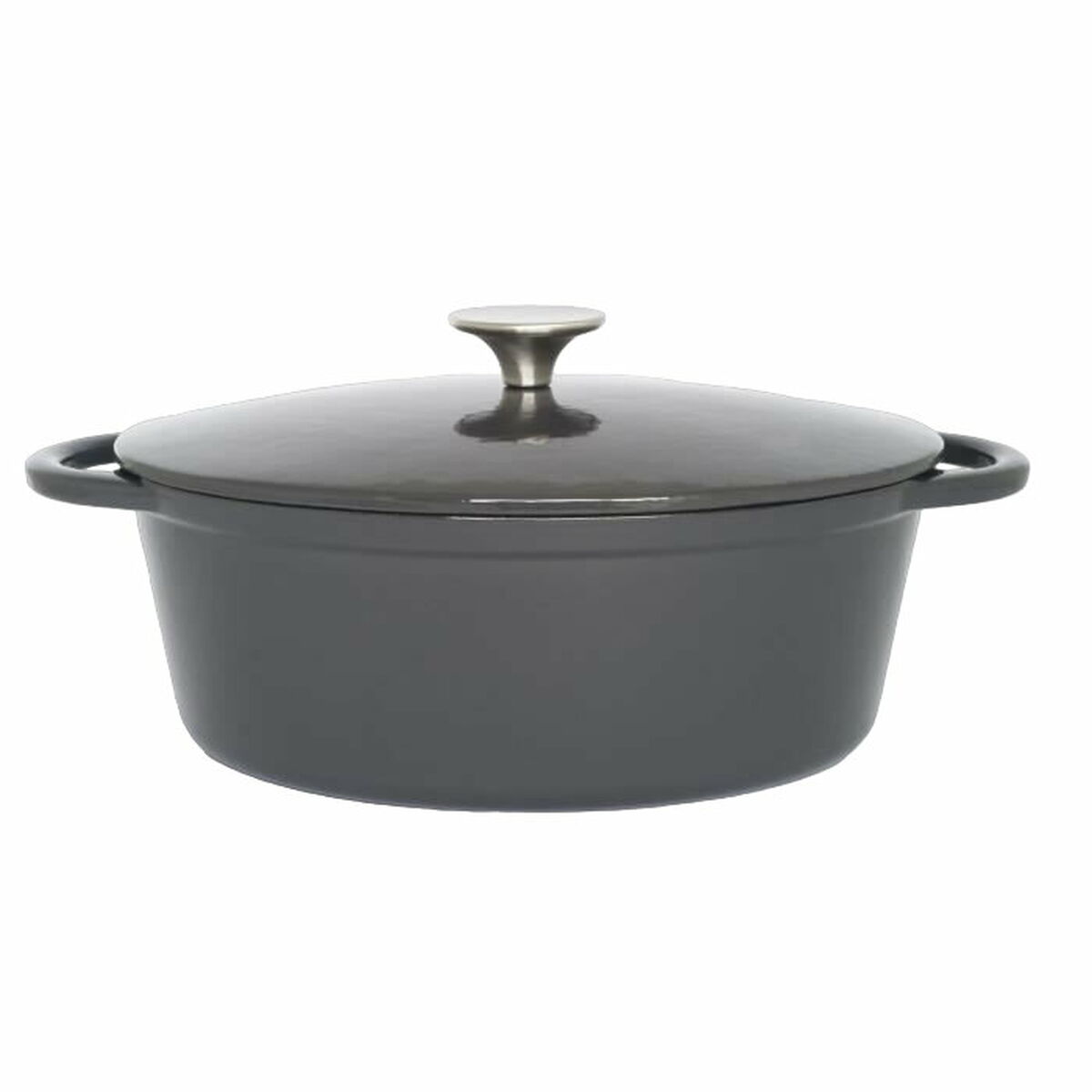 Kastrull Baumalu Grå Koppar Gjutjärn Ø 27 cm 1 L 3,3 L
