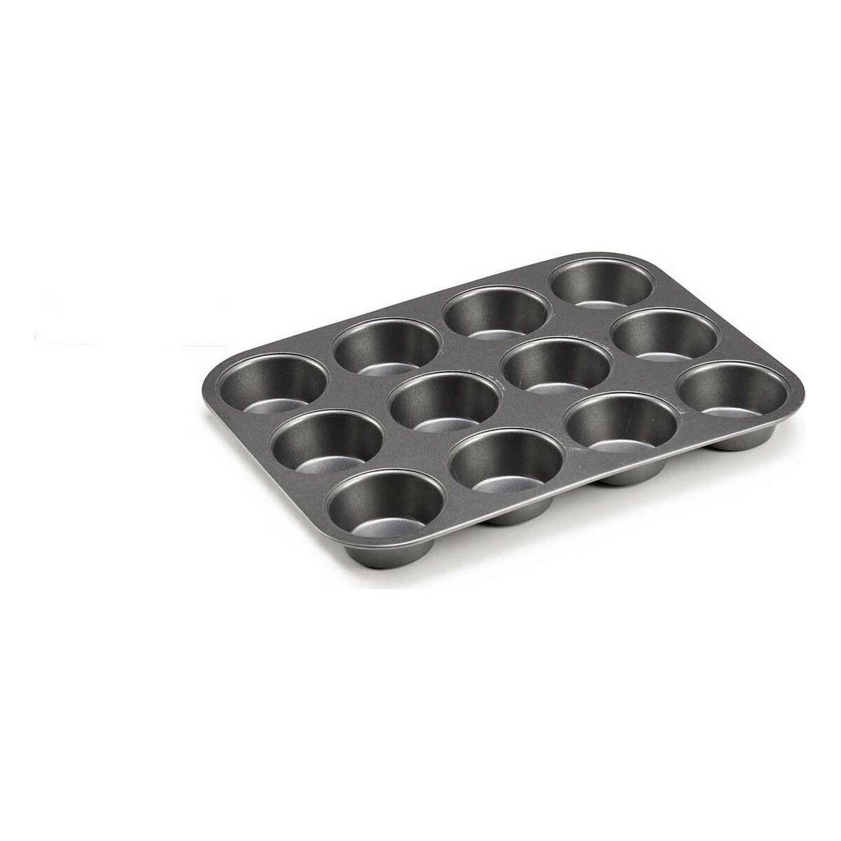 Form 20 x 2 x 26 cm Metall Mörkgrå Kolstål (12 antal) - 2