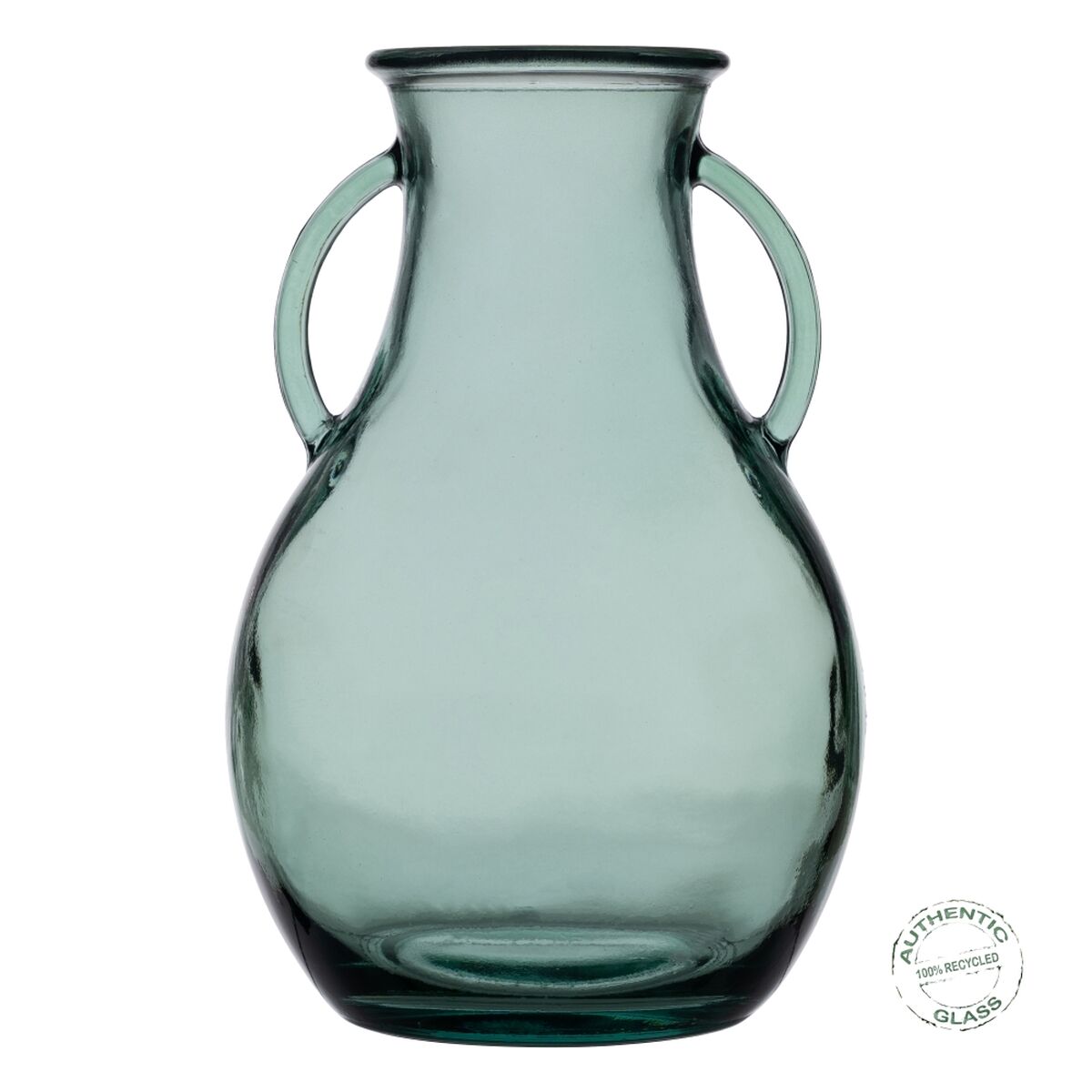Vas Grön återvinningsglas 20 x 20 x 32 cm