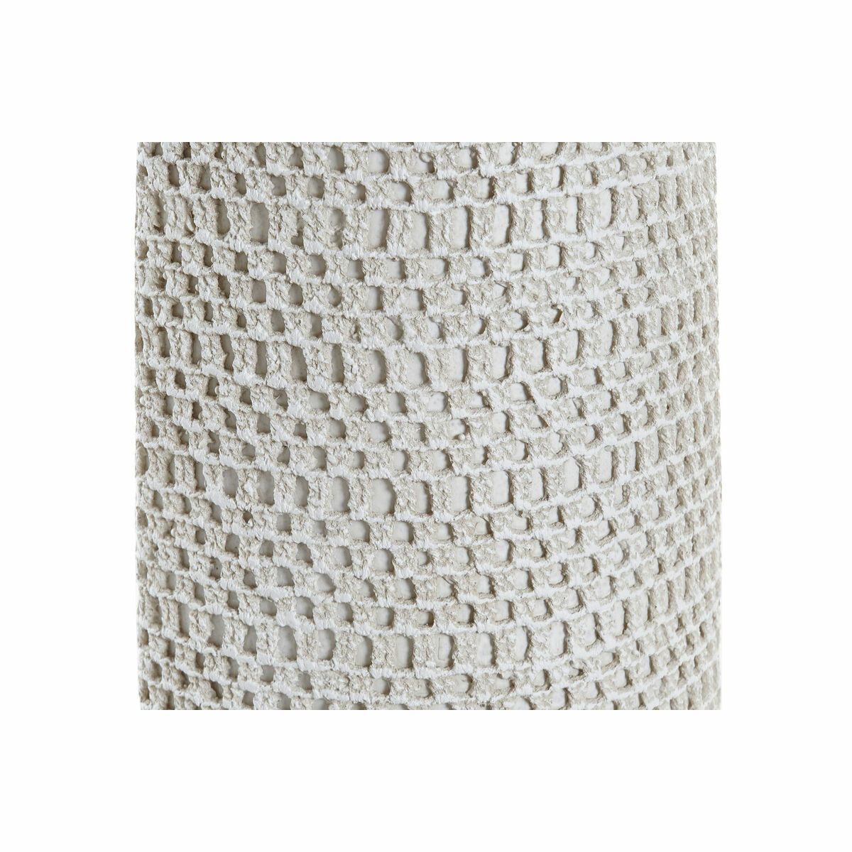 Vas DKD Home Decor 16 x 11 x 66 cm Beige Vit Harts Modern (2 antal) - 2