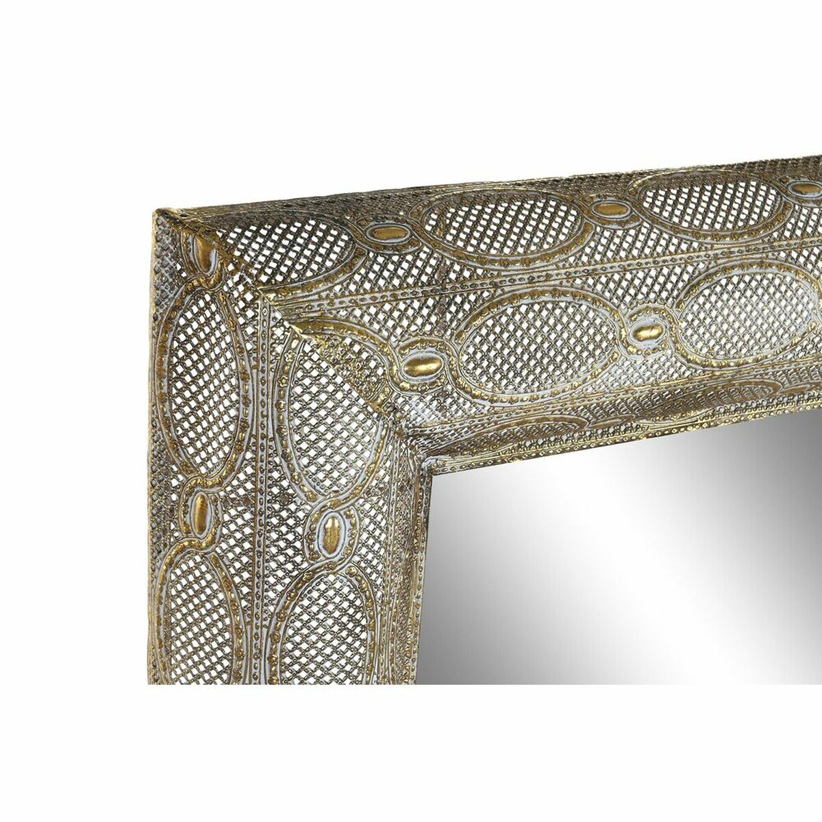 Väggspegel DKD Home Decor Gyllene Metall Glas Arab 81 x 7 x 125 cm - 2