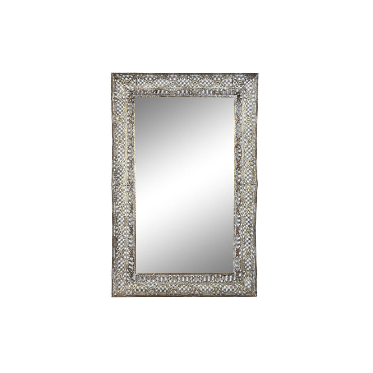 Väggspegel DKD Home Decor Gyllene Metall Glas Arab 81 x 7 x 125 cm