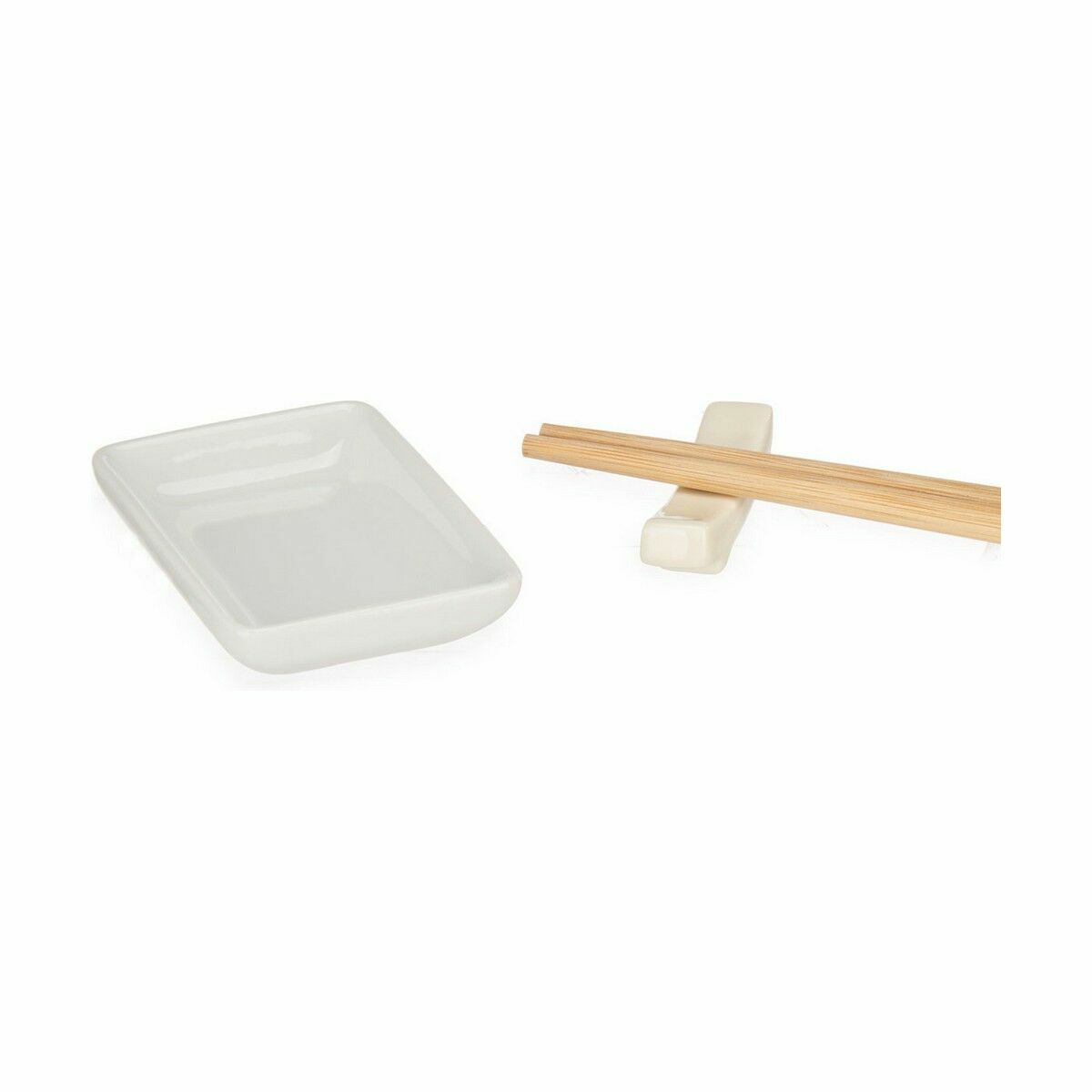 Sushiset Vit Keramik (12 antal) - 2