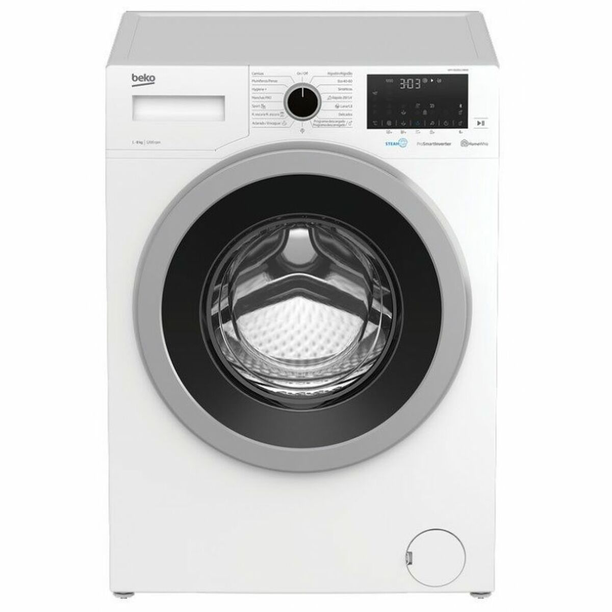 Tvättmaskin BEKO WMY 81283 LMB4R 1200 rpm 60 cm 8 kg - 5