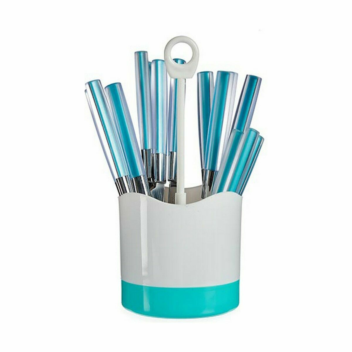Bestickset Blå Rostfritt stål (8 antal) - 2