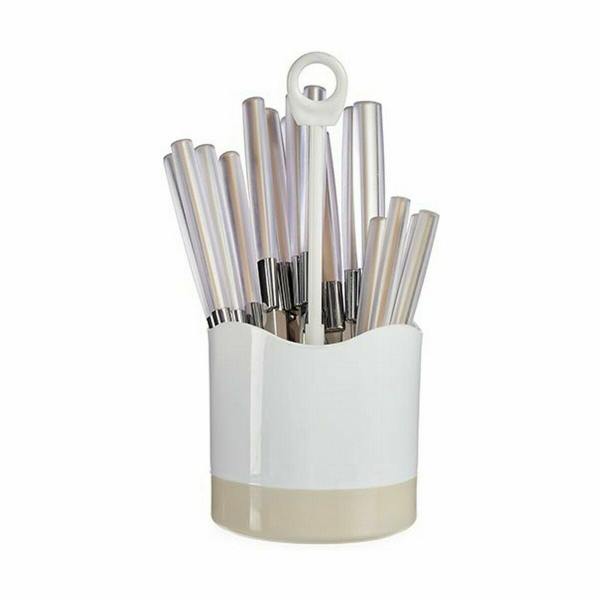 Bestickset Beige Rostfritt stål (8 antal) - 2