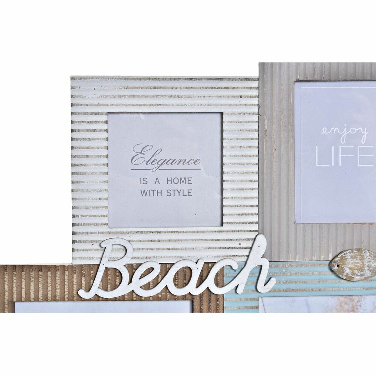 Fotoram DKD Home Decor Beach 51 x 2 x 40,5 cm Trä Sjöman - 2