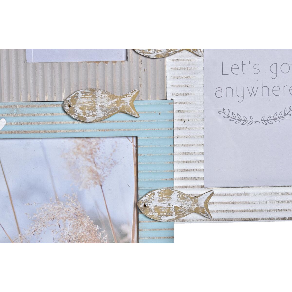 Fotoram DKD Home Decor Beach 51 x 2 x 40,5 cm Trä Sjöman - 3