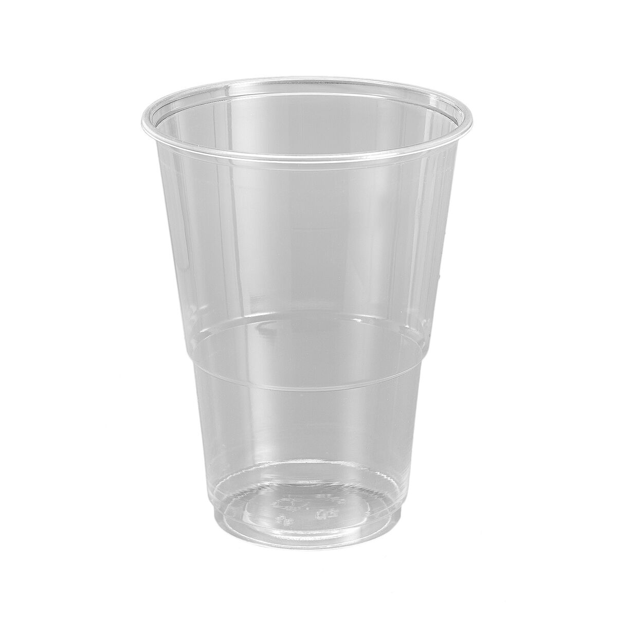 Set med återanvändbara glas Algon Transparent 330 ml 50 antal