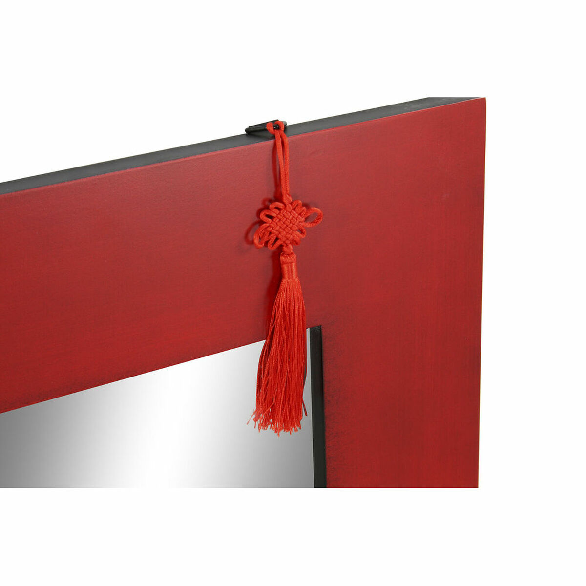 Väggspegel DKD Home Decor Speglar Gran Röd Svart MDF (70 x 2 x 90 cm) - 7