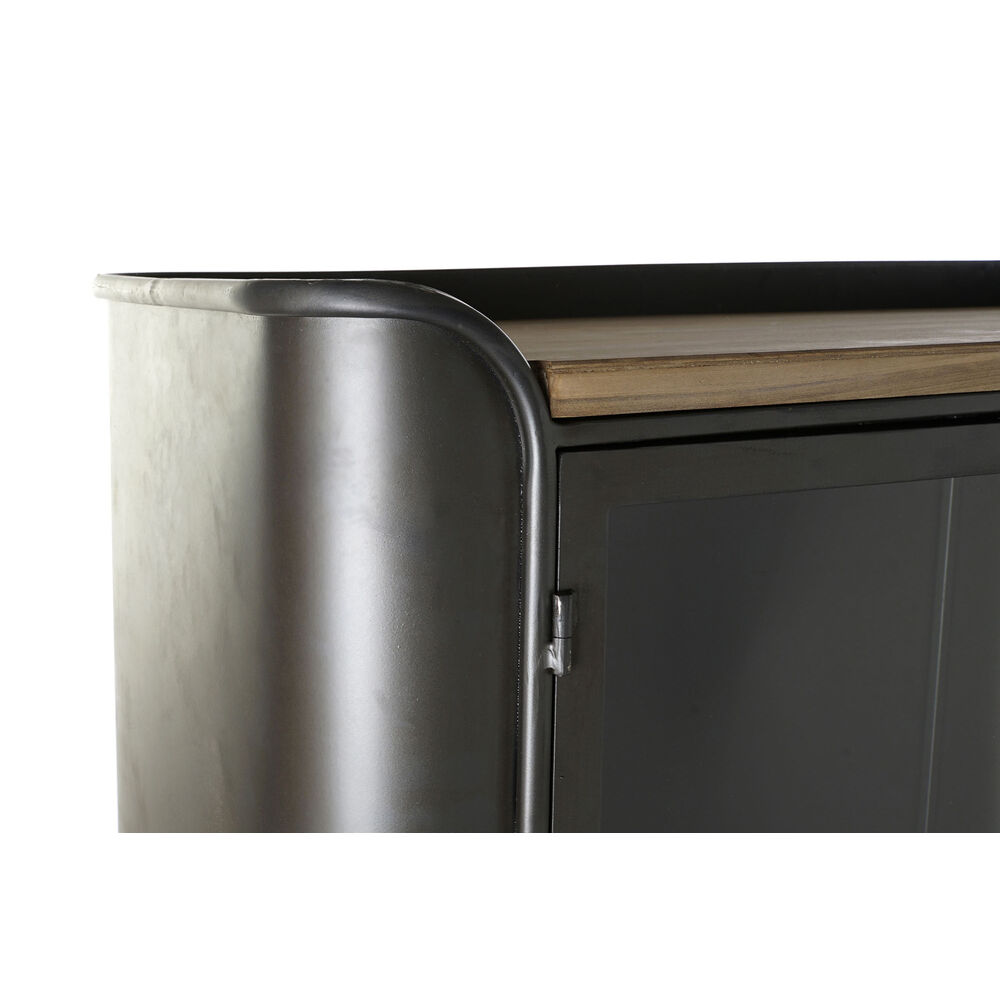 Flaskställ DKD Home Decor Grå Naturell Metall Gran 79 x 40 x 160 cm - 2
