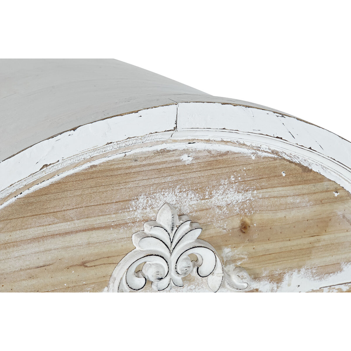 Flaskställ DKD Home Decor Vit Brun Trä 65 x 30 x 123 cm - 6