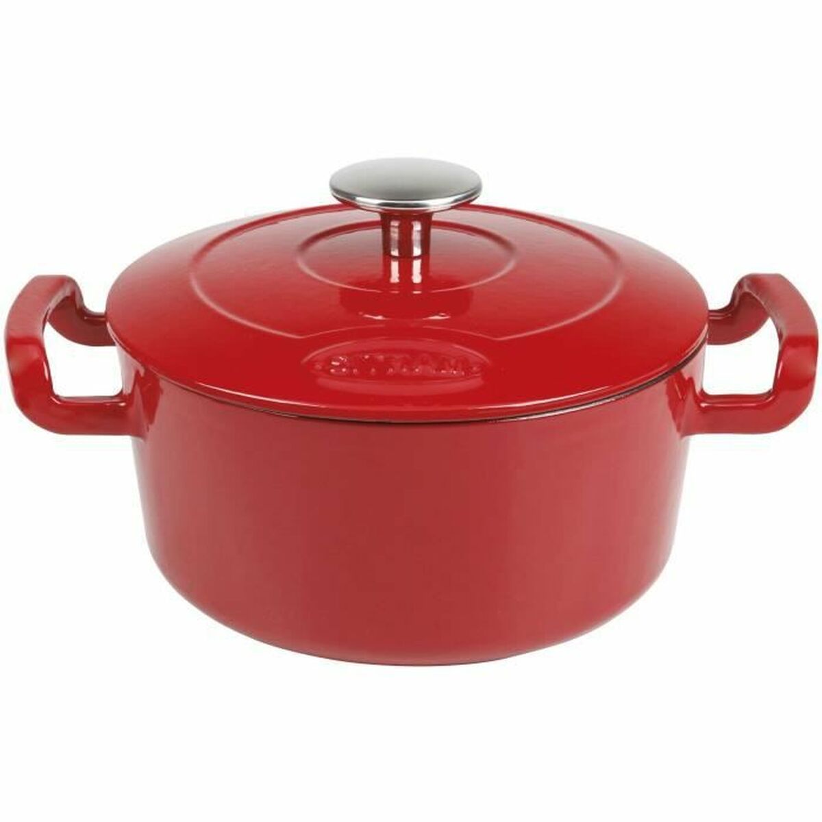 Kastrull Sitram Röd Gjutjärn 2,5 L