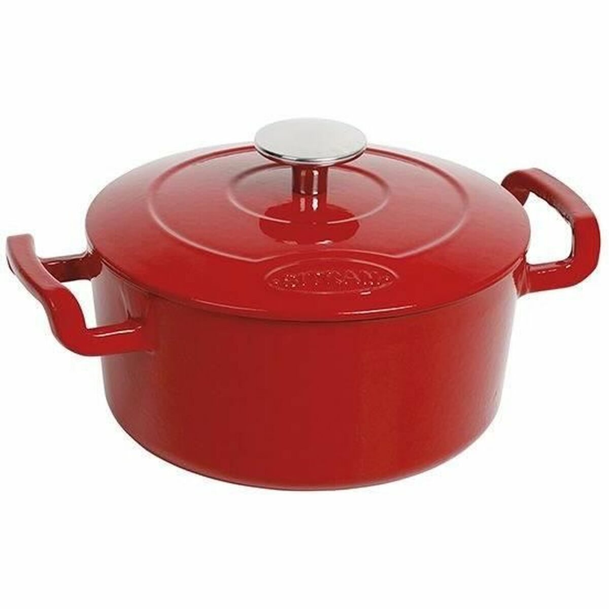Kastrull Sitram Röd Gjutjärn 2,5 L - 2