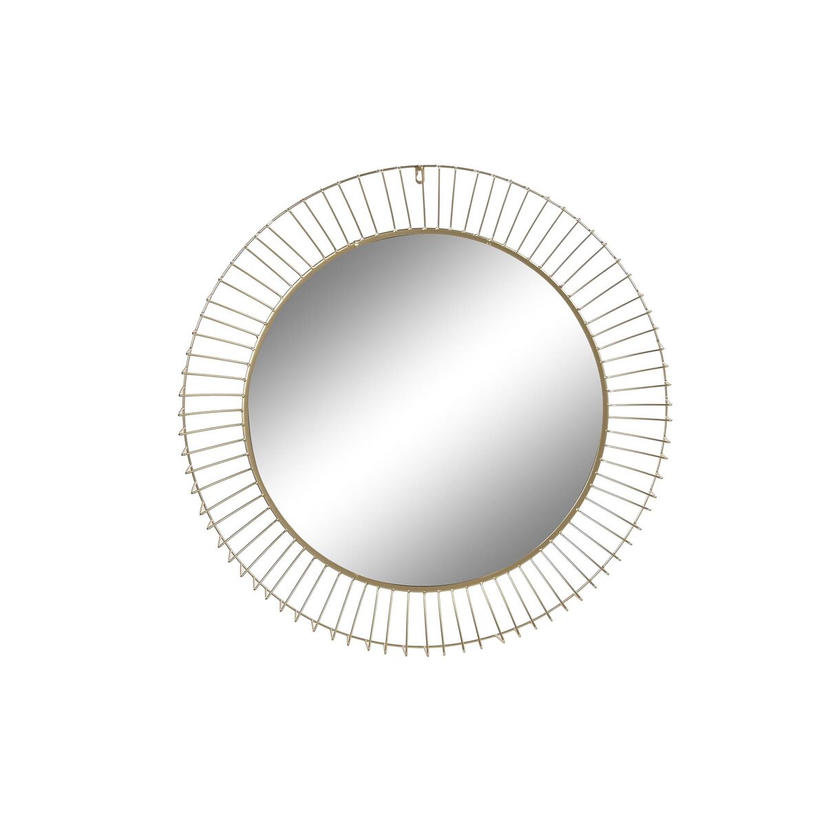 Väggspegel DKD Home Decor Gyllene Metall Glas 80 x 8 x 80 cm