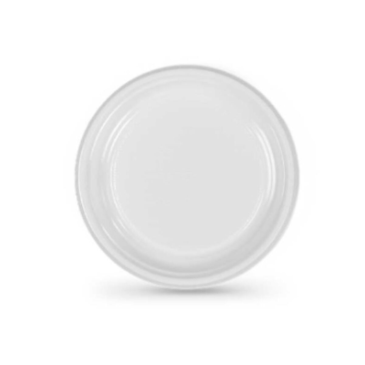 Set med återanvändbara tallrikar Algon Vit 17 cm 12 antal