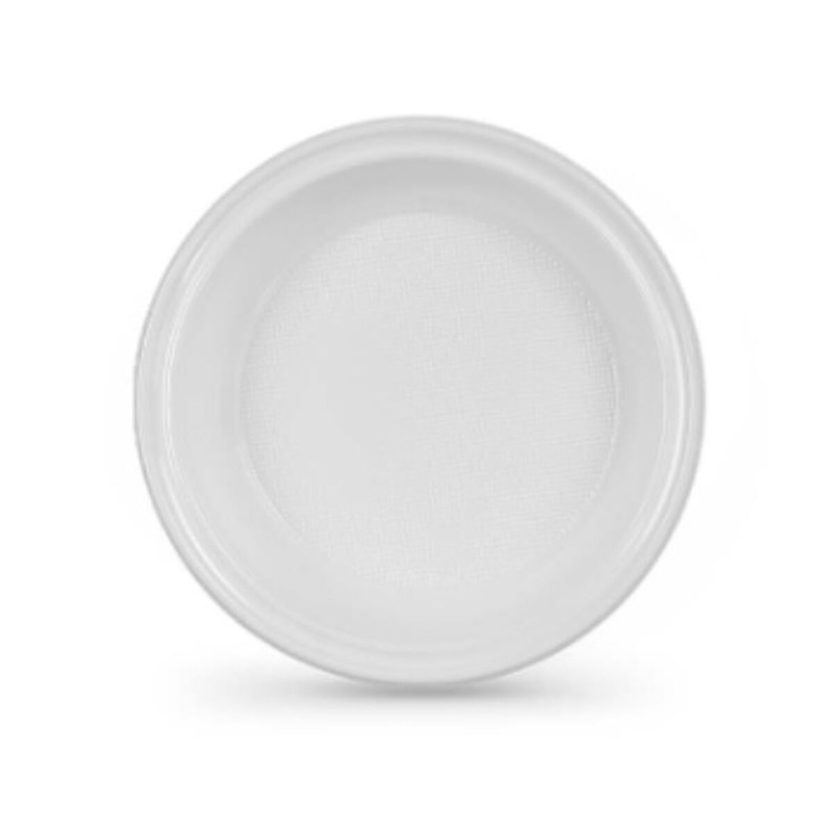 Set med återanvändbara tallrikar Algon Vit 22 x 22 x 1,5 cm 22 cm 10 antal