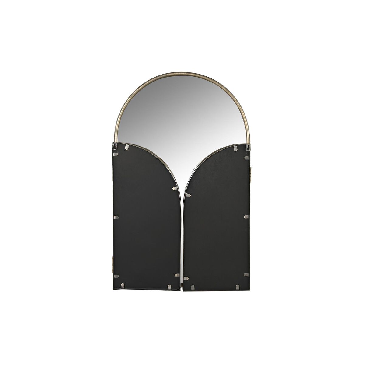 Väggspegel DKD Home Decor Koppar Metall Glas 101,5 x 3,4 x 80,5 cm - 2