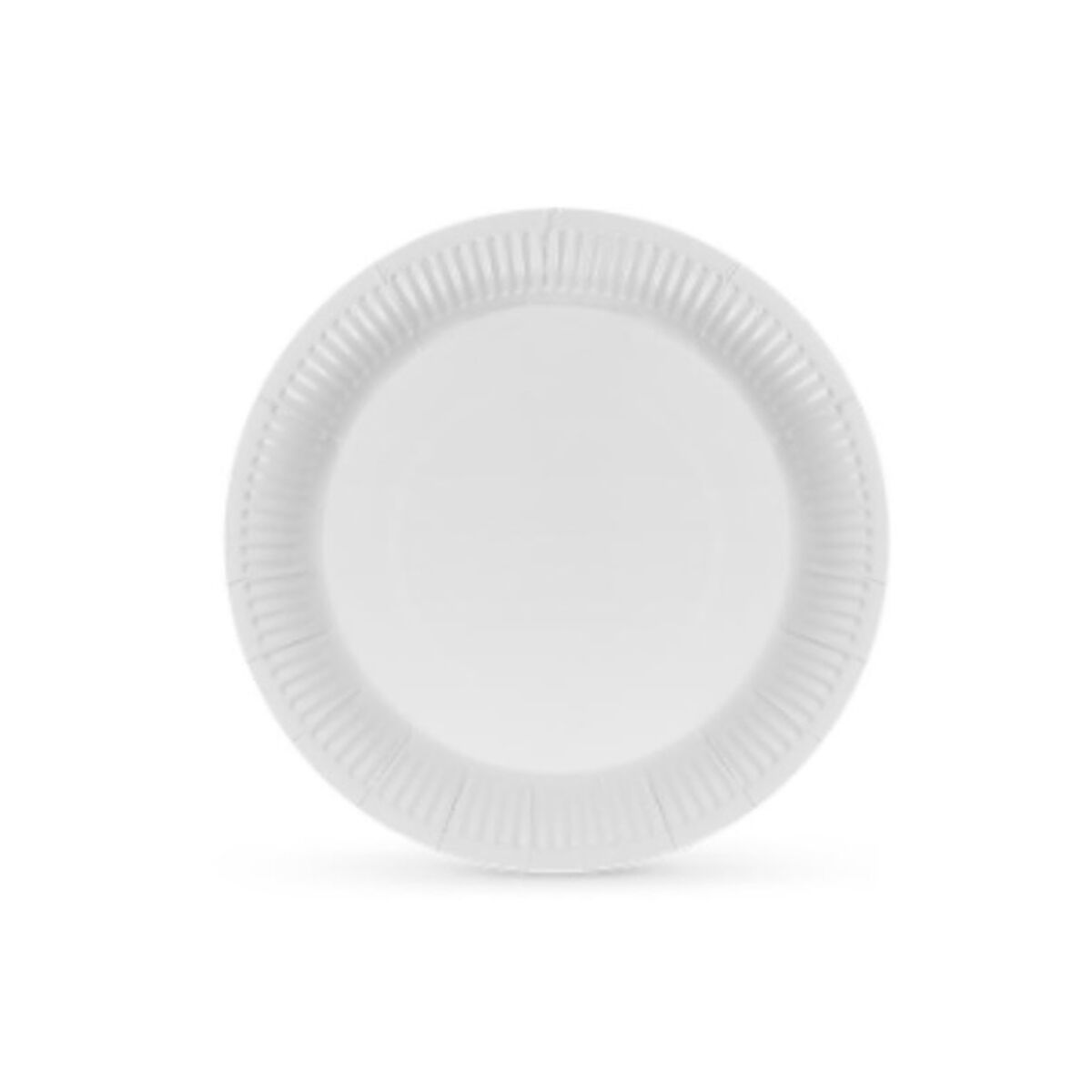 Tallriksset Algon Vit Papp Engångsanvändning 18 cm 12 antal