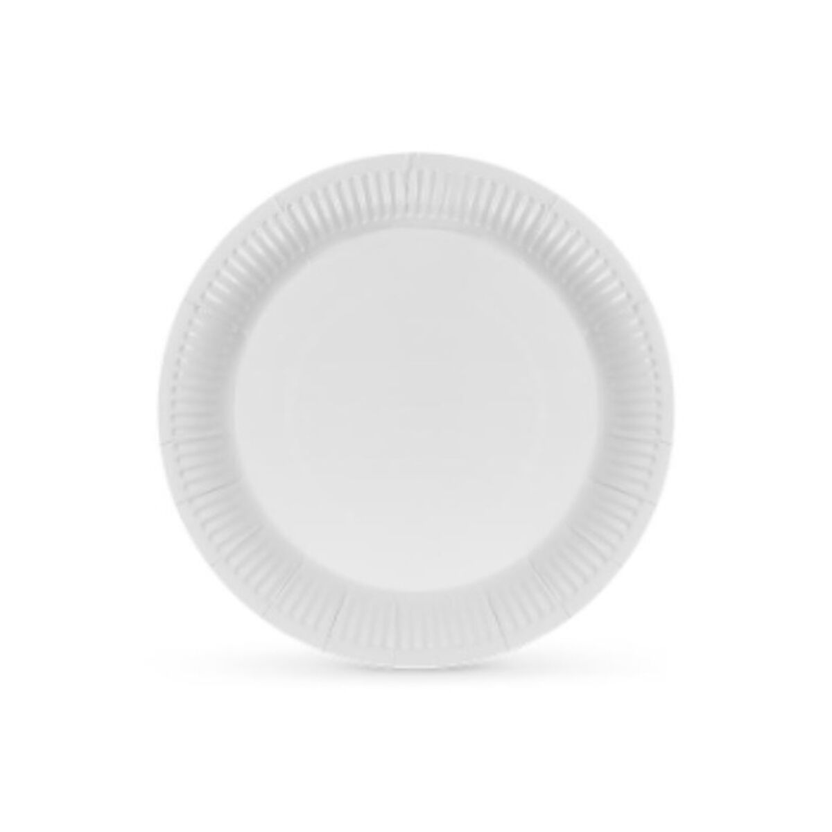 Tallriksset Algon Vit Papp Engångsanvändning 18 cm 25 antal