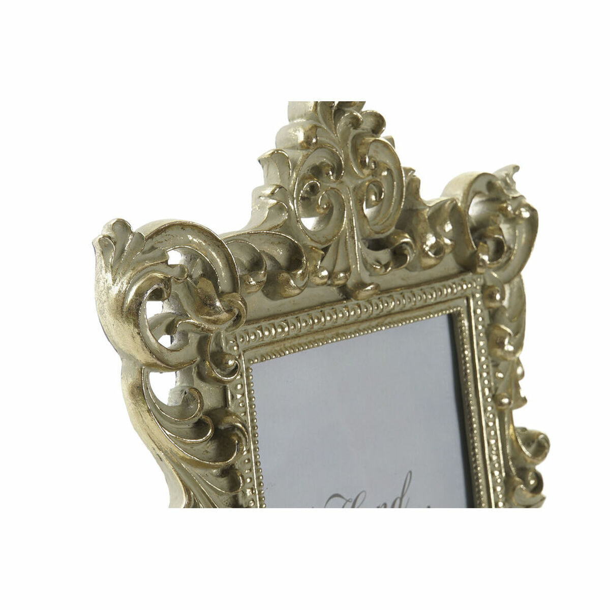 Fotoram DKD Home Decor Gyllene Harts Shabby Chic 21,5 x 3 x 31 cm - 2